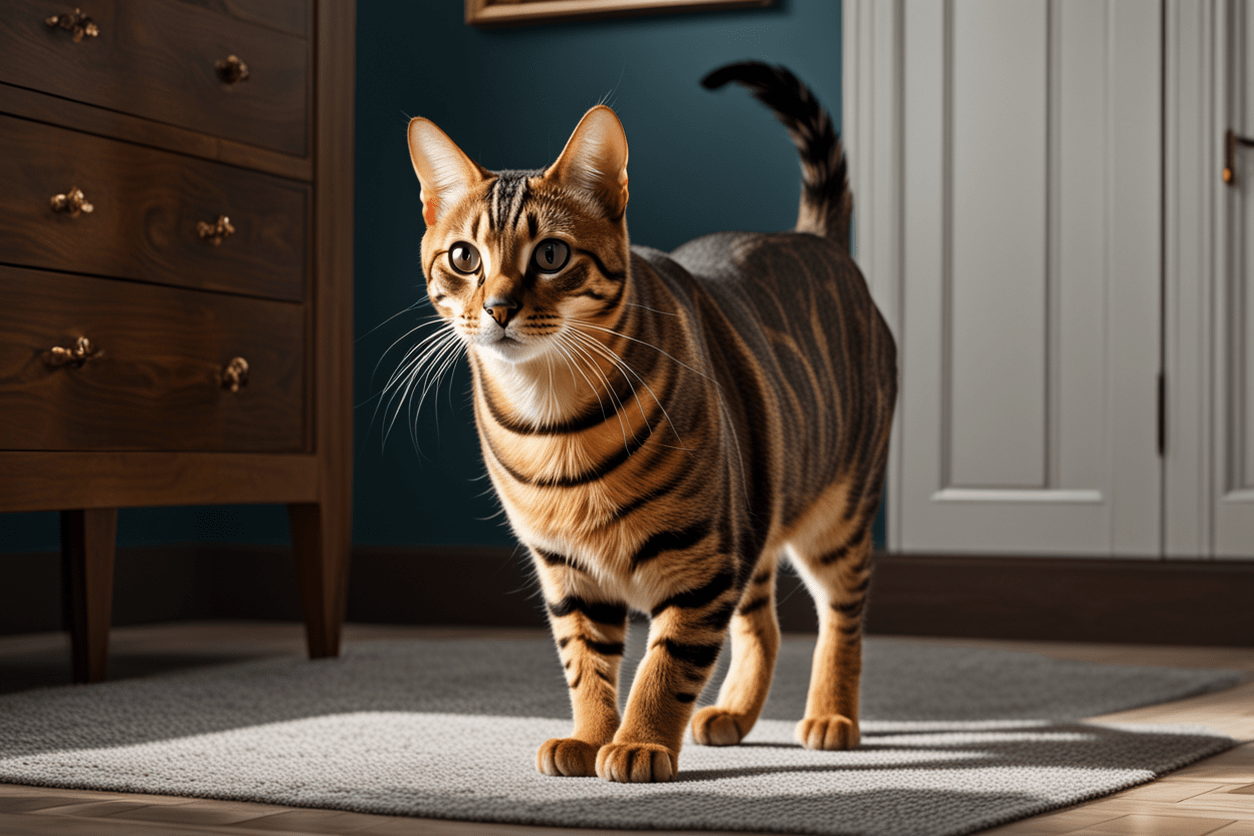 Known for their energetic and playful demeanor, Bengal cats thrive on interaction and mental stimulation.